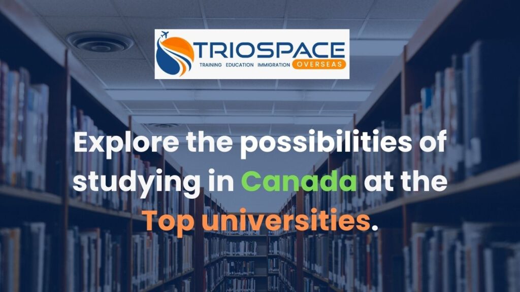 studying in Canada | top universities.