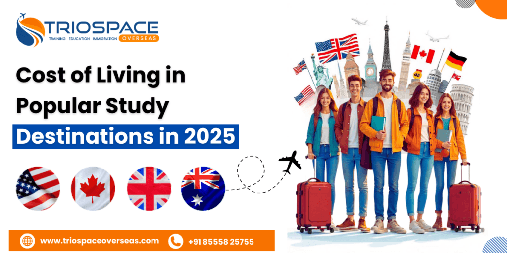 Cost of Living in Popular Study Destinations in 2025