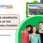 Campus view of an affordable UK university popular among international students in 2025