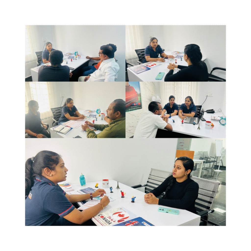 Student counselling and success stories at Triospace Overseas Hyderabad