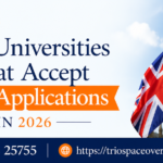 UK universities accepting free applications in 2026