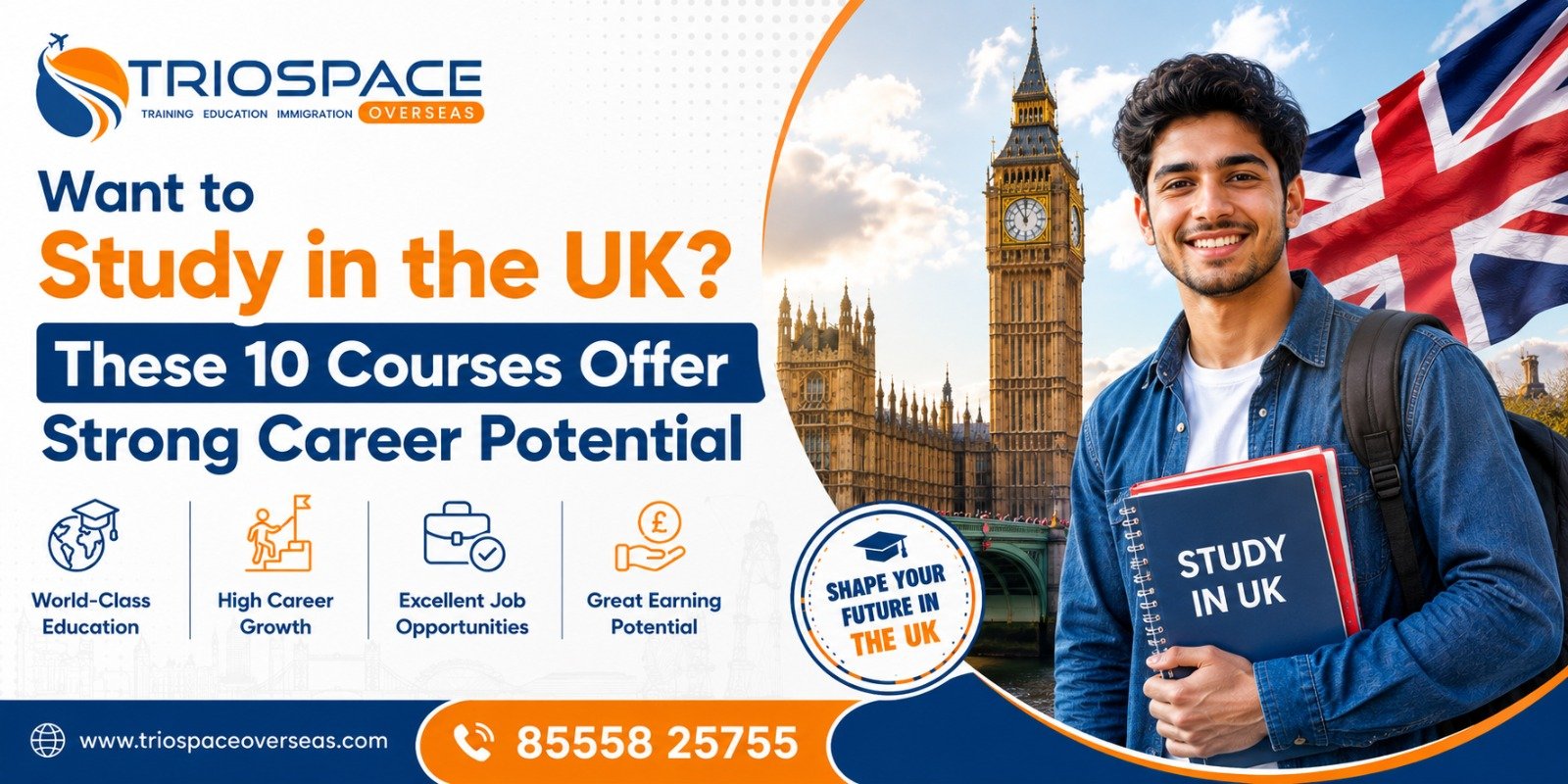 Want to Study in the UK? These 10 Courses Offer Strong Career Potential