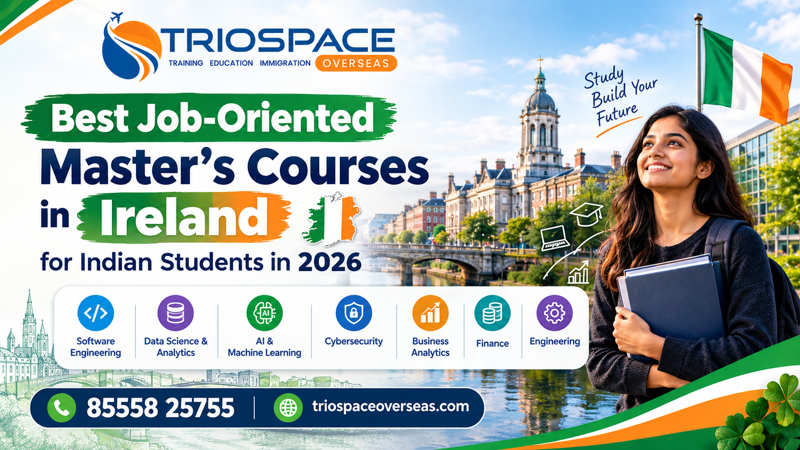 Best Job-Oriented Master’s Courses in Ireland for Indian Students in 2026