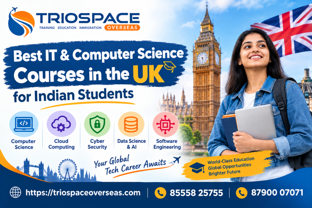 IT & Computer Science Courses in the UK for Indian Students