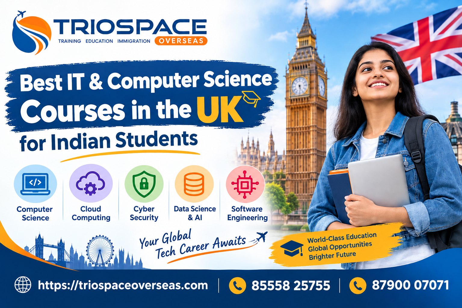 Best IT & Computer Science Courses in the UK for Indian Students